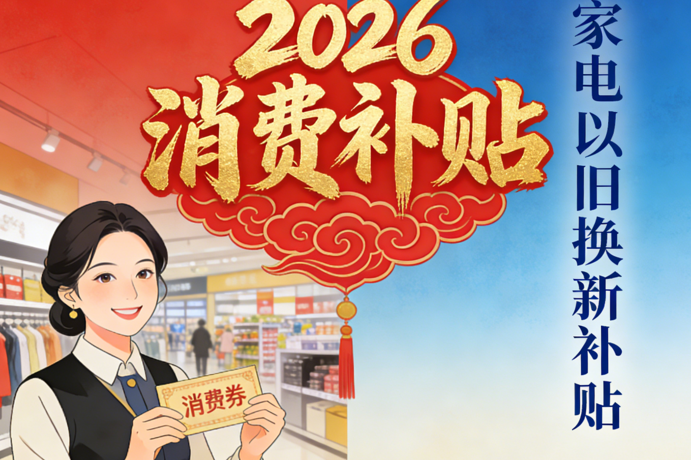 2026年国补政策全解析：新增AI补贴范围与秒级核销指南